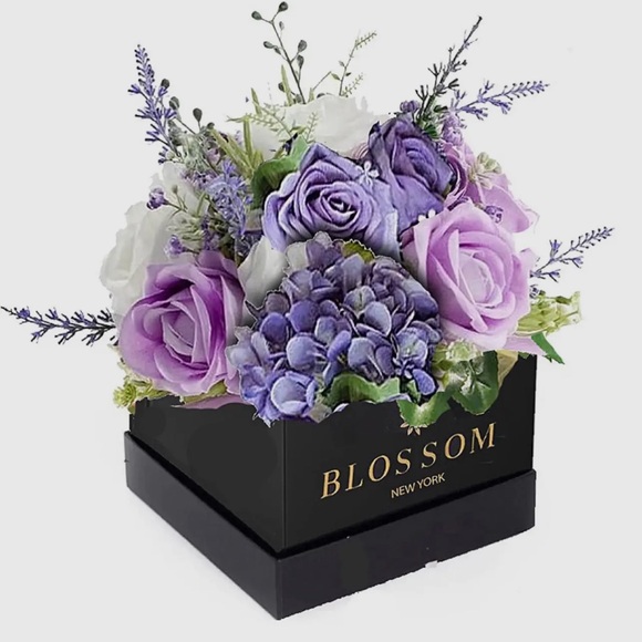 Purple Soap Flower Arrangement - Picture 2 of 2